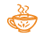 orange cup icon